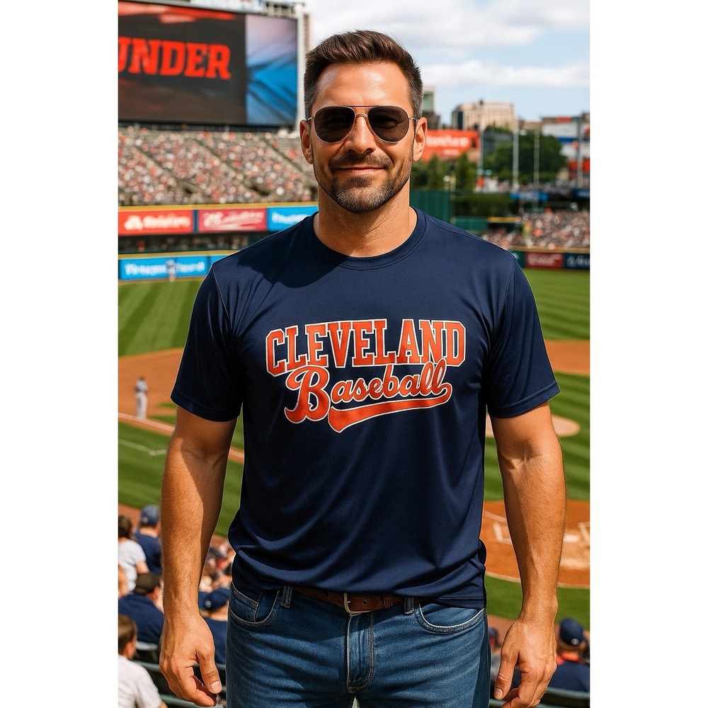Alleson Athletic‎ Cleveland Baseball Shirt Size XL